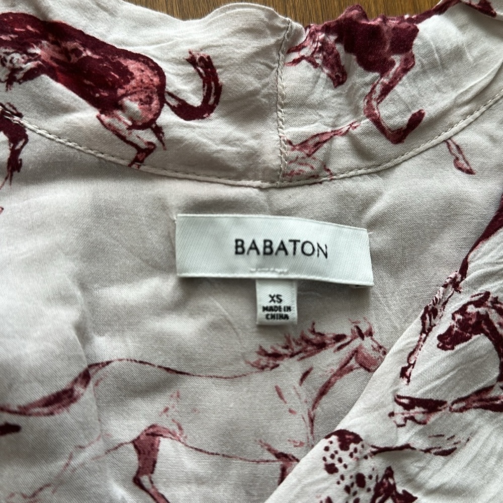 Babaton Horses Blouse XS - Picture 11 of 12